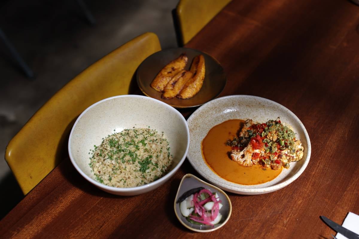 Dishes created by Chef Adejoke Bakare of Chishuru restaurant